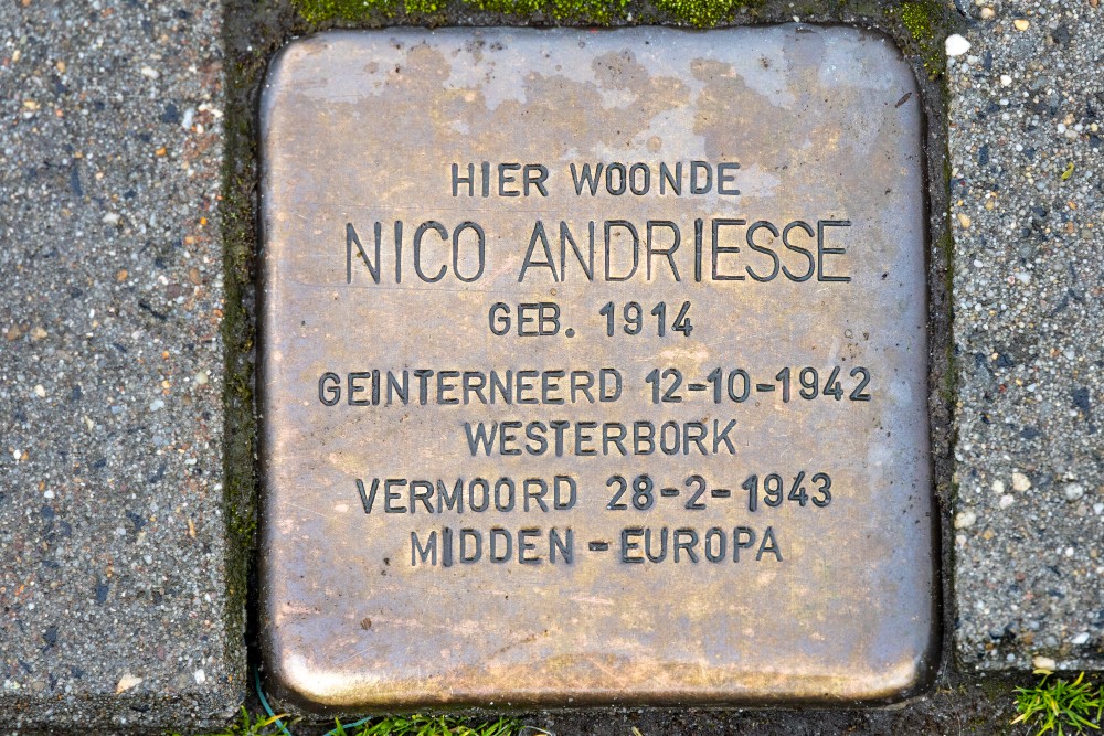 Stolperstein Emmastraat 8a #2