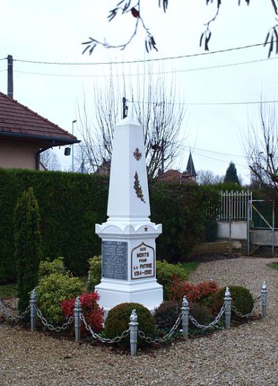 Oorlogsmonument Chierry