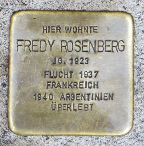 Stumbling Stones Grossherzog-Friedrich-Straße 5 #4