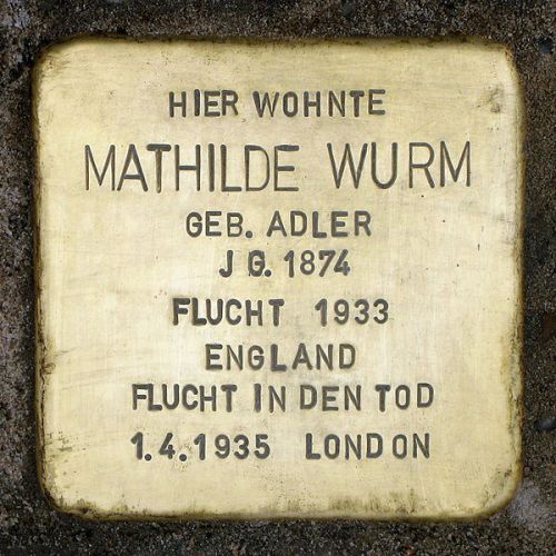 Stolperstein Genthiner Straße 41 #1