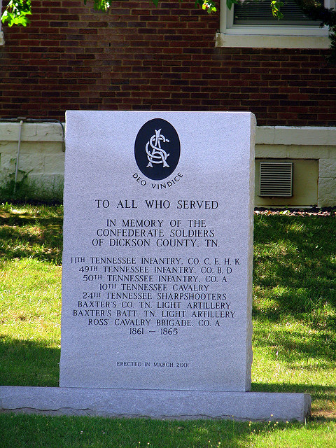 Confederate Memorial Dickson County