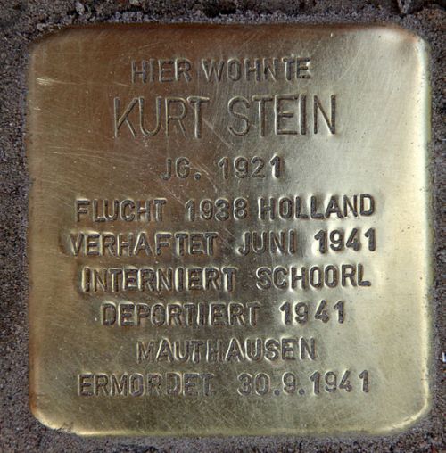 Stolperstein Duisburger Strae 10 #1