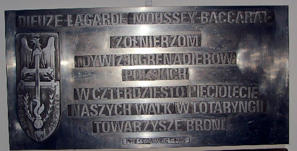 Plaques Polish Armed Forces St. Andrew Bobola Church London #1