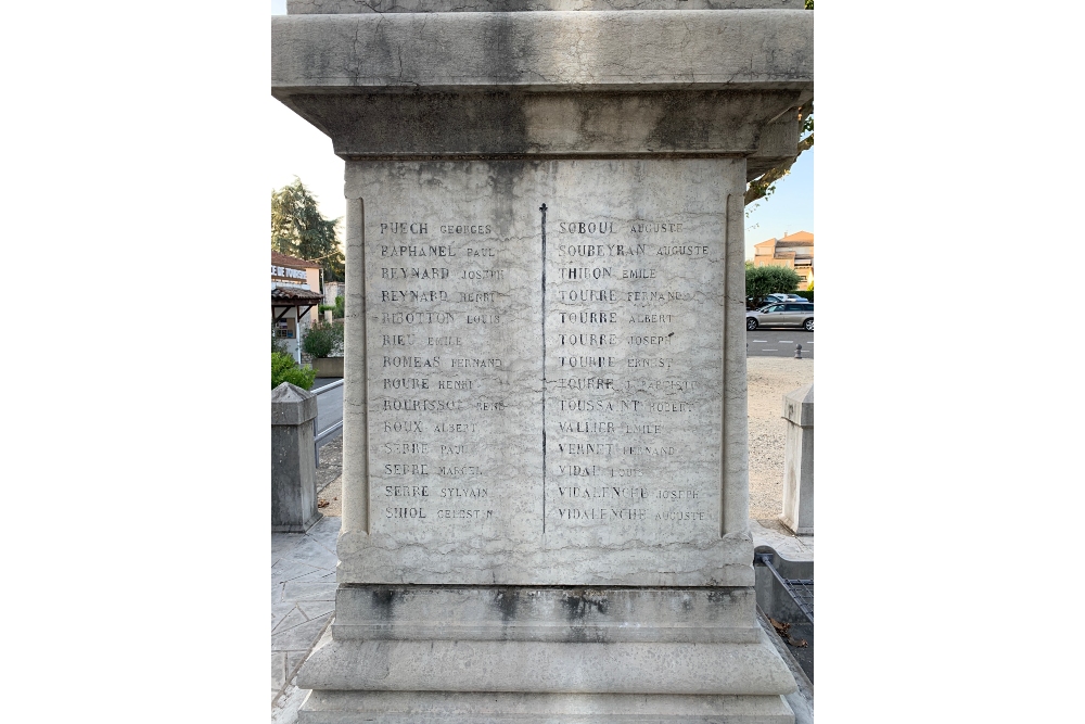 War Memorial Ruoms #4