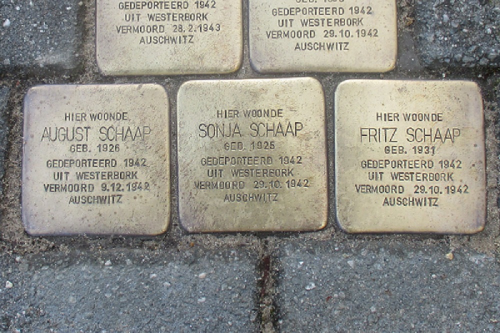 Stolpersteine Asserstraat 1 #3