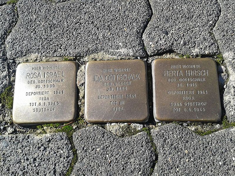 Stolpersteine Alte Dorfstrae 13 #1