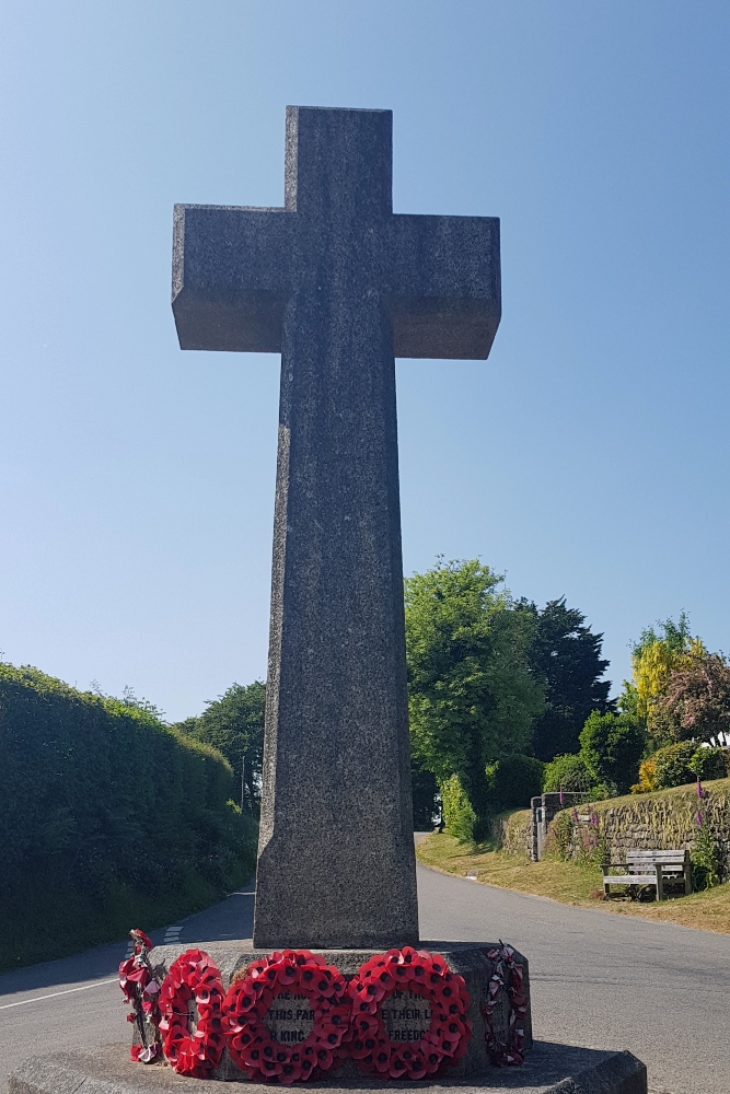 Oorlogsmonument Lydford #2