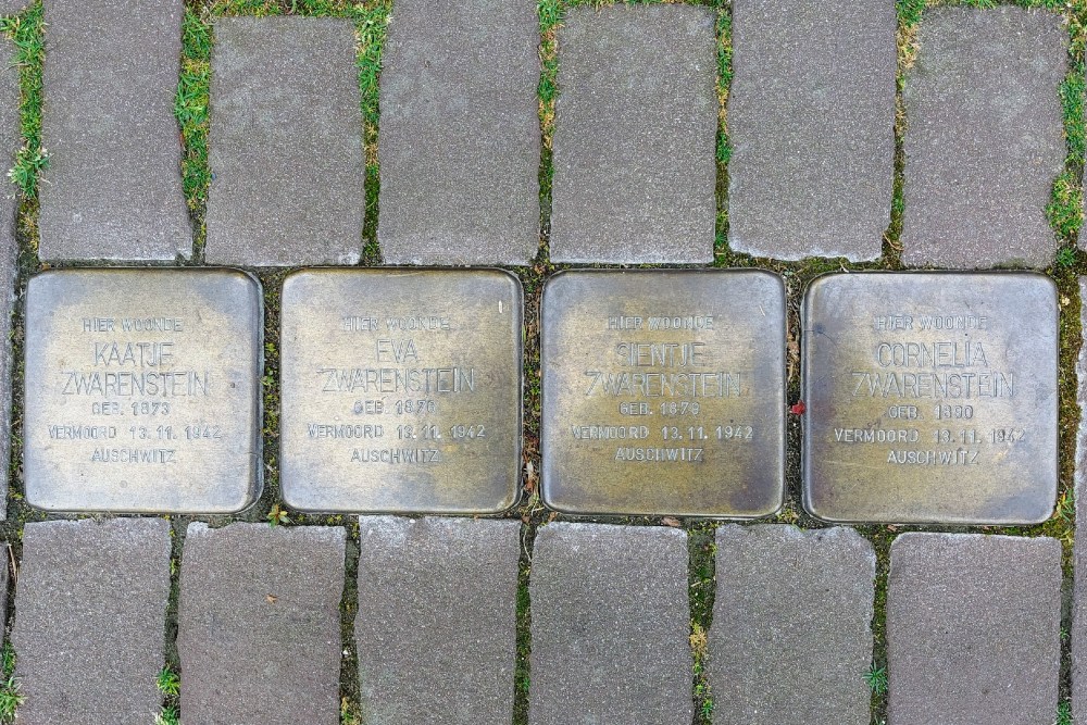 Stolpersteine Kerkstraat 25 (nu Kerkstraat 37) #4