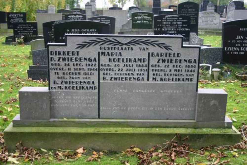 Dutch War Graves Zeerijp #1