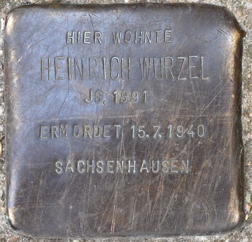 Stumbling Stones Swinemünder Straße 74 #2