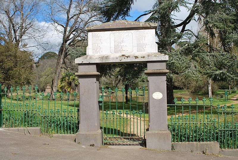 Oorlogsmonument Malmsbury