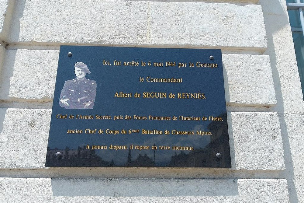 Memorial Albert De Seguin De Reynis - Grenoble #1