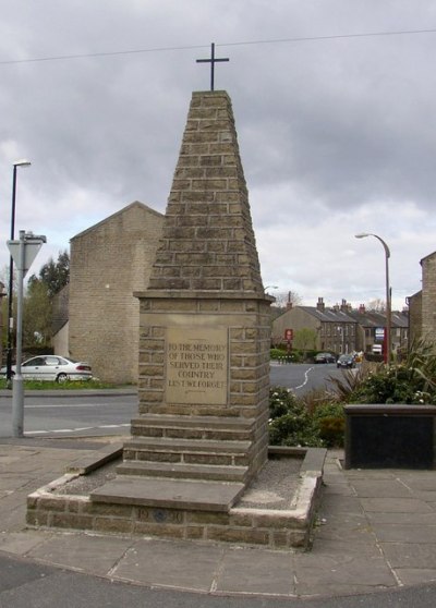 Oorlogsmonument Golcar #1