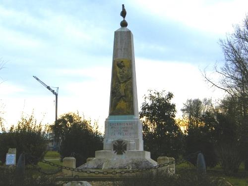 Oorlogsmonument Chermignac #1