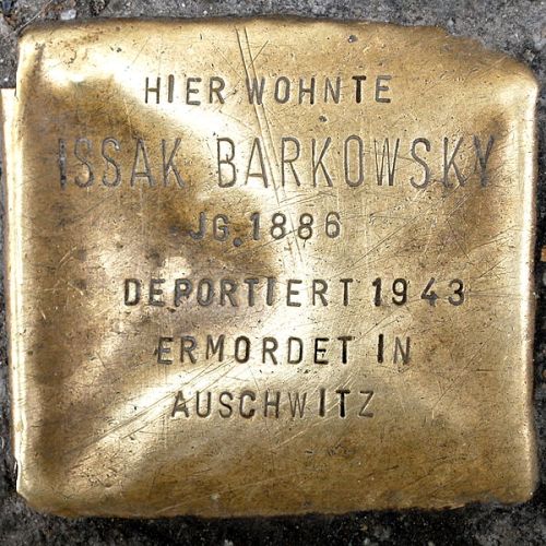 Stolpersteine Badstrae 58 #1