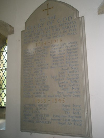 War Memorial Christ Church #1