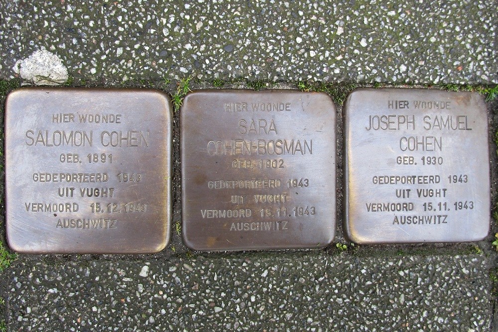 Stolpersteine Hillevliet 28a #1