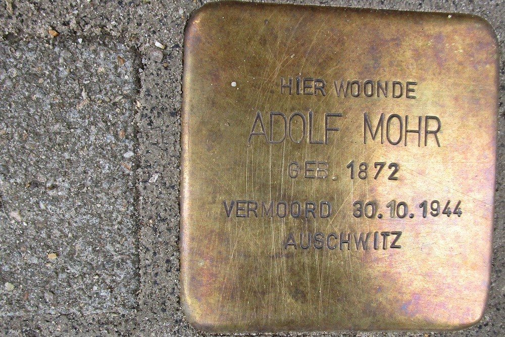 Stolpersteine Kasterenwal 151 (voorheen Tweede Kasterenstraat 1) #2