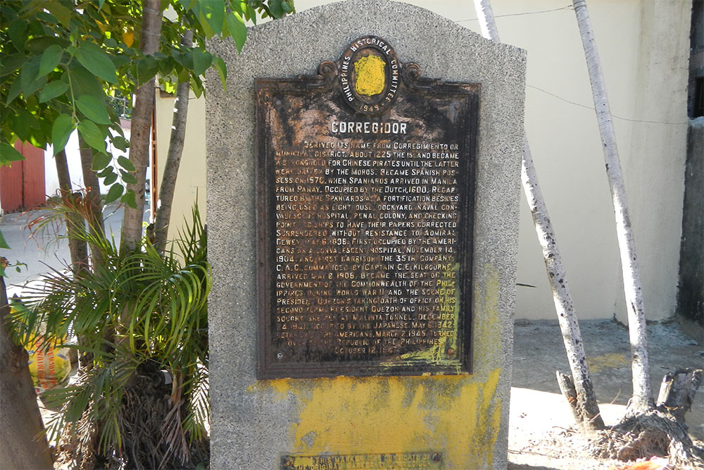 Corregidor Historical Marker #1