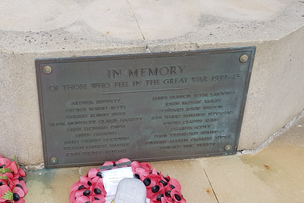 Commonwealth War Memorial Stanley #1