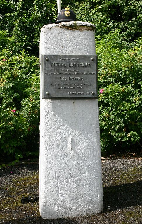 Monument Verzetsstrijder Pierre Luttgens #1