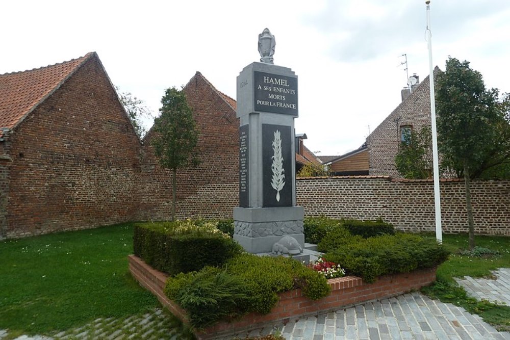 Oorlogsmonument Hamel