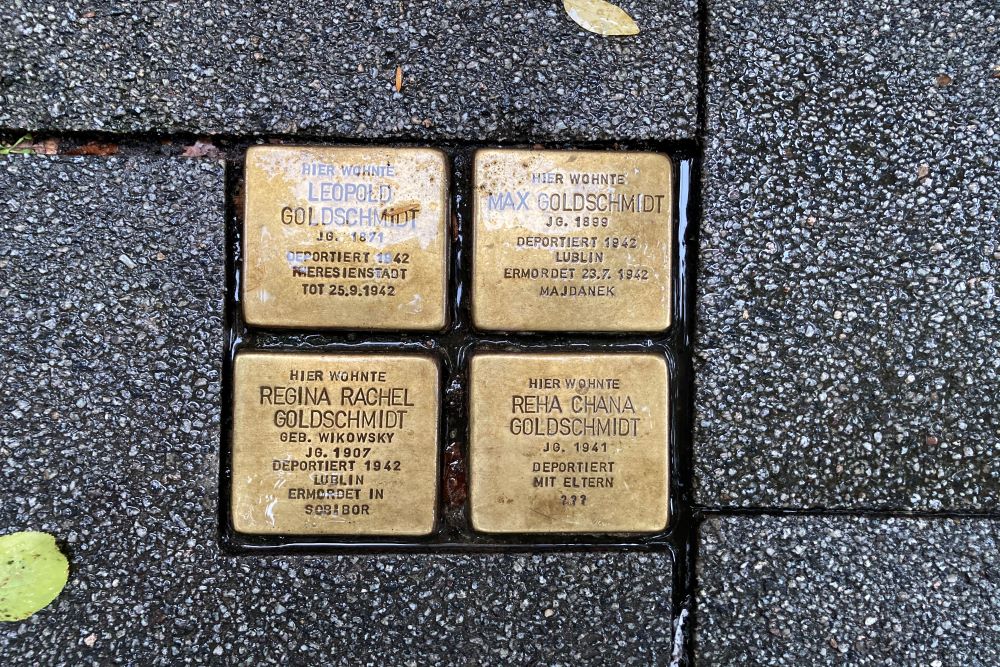 Stolpersteine Dreiweidenstrae 6 #1