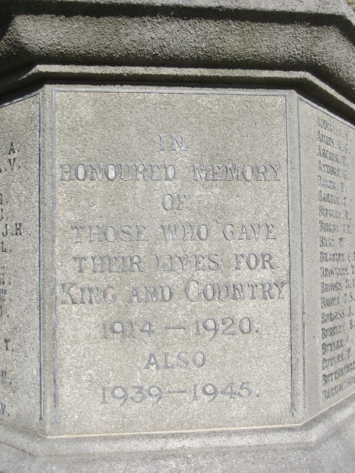 War Memorial All Saints Church #2