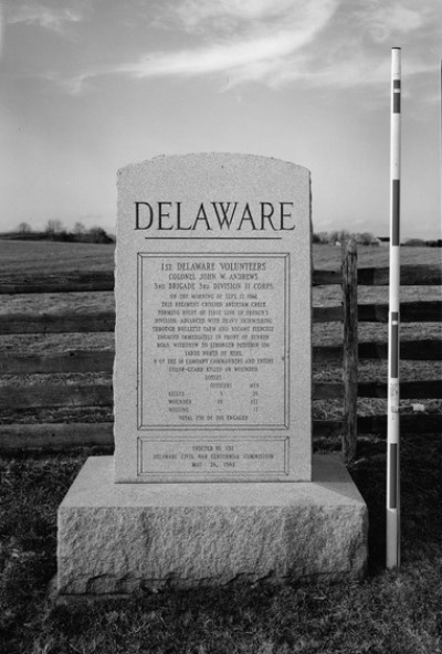Monument 1st Delaware Volunteers #1