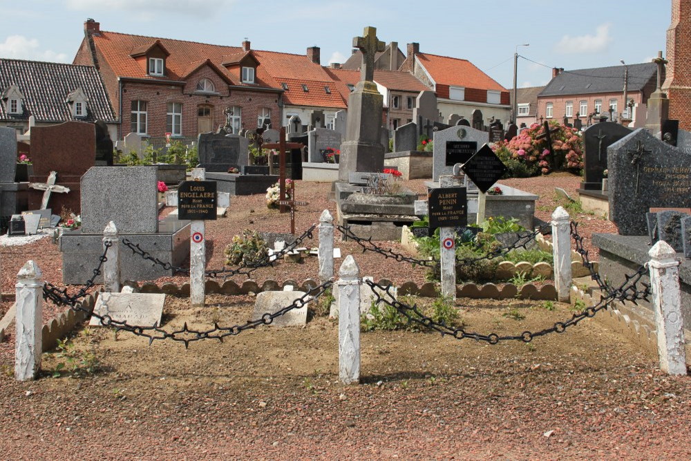 Franse Oorlogsgraven Morbecque