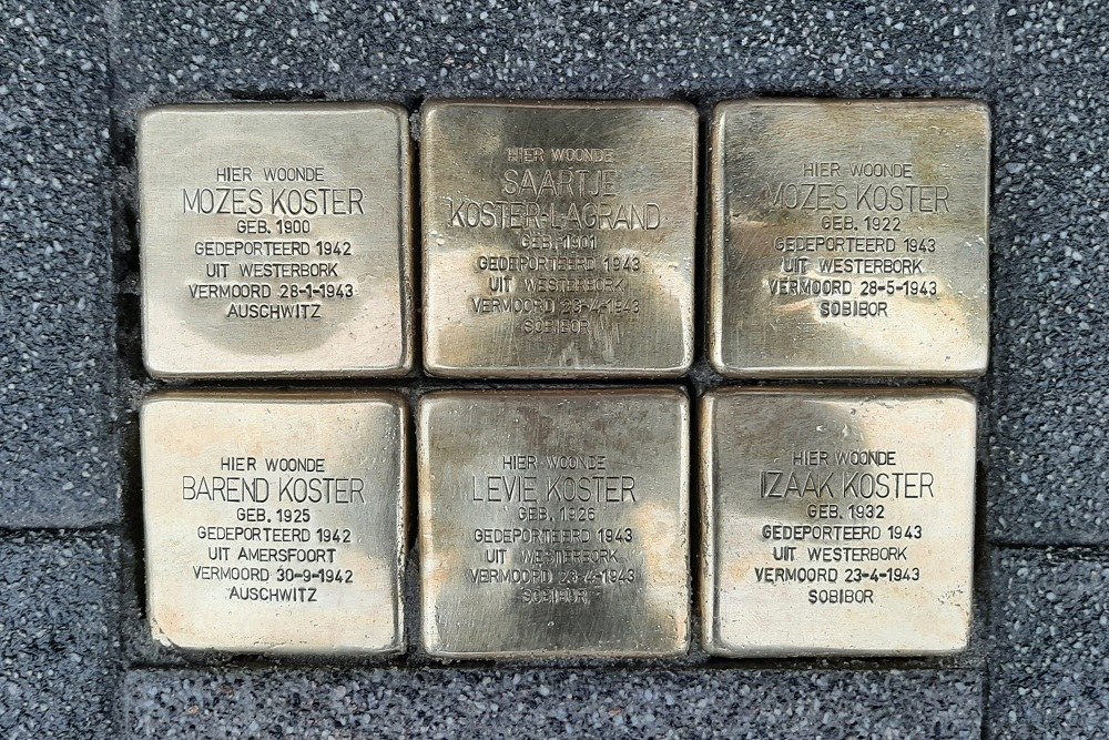 Stolpersteine Vlaggemanstraat 36 #1