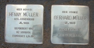 Stolpersteine Rathenauplatz 3