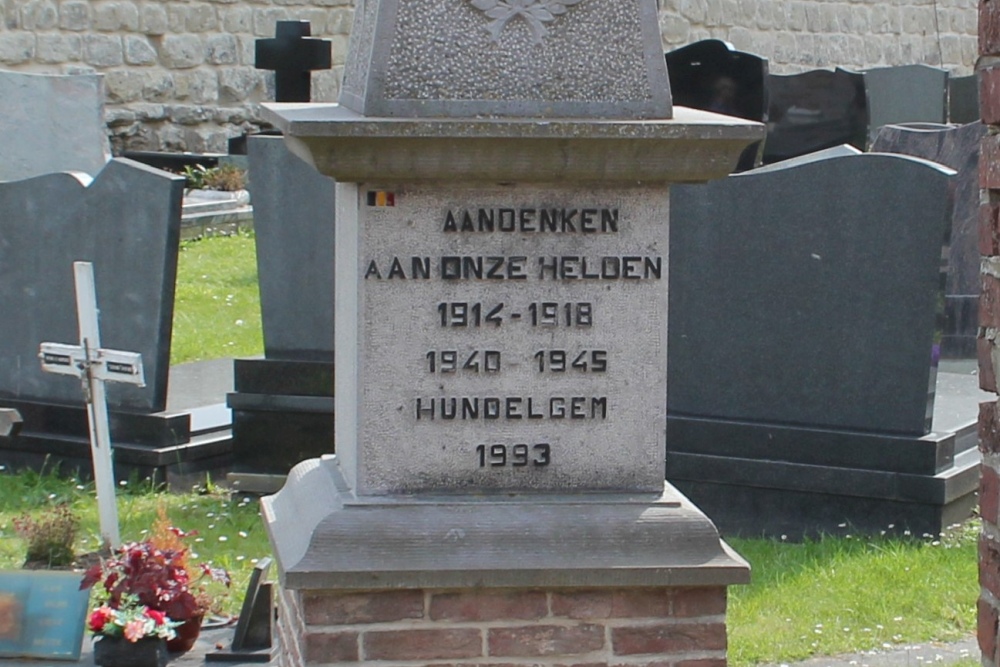 Oorlogsmonument Hundelgem #2