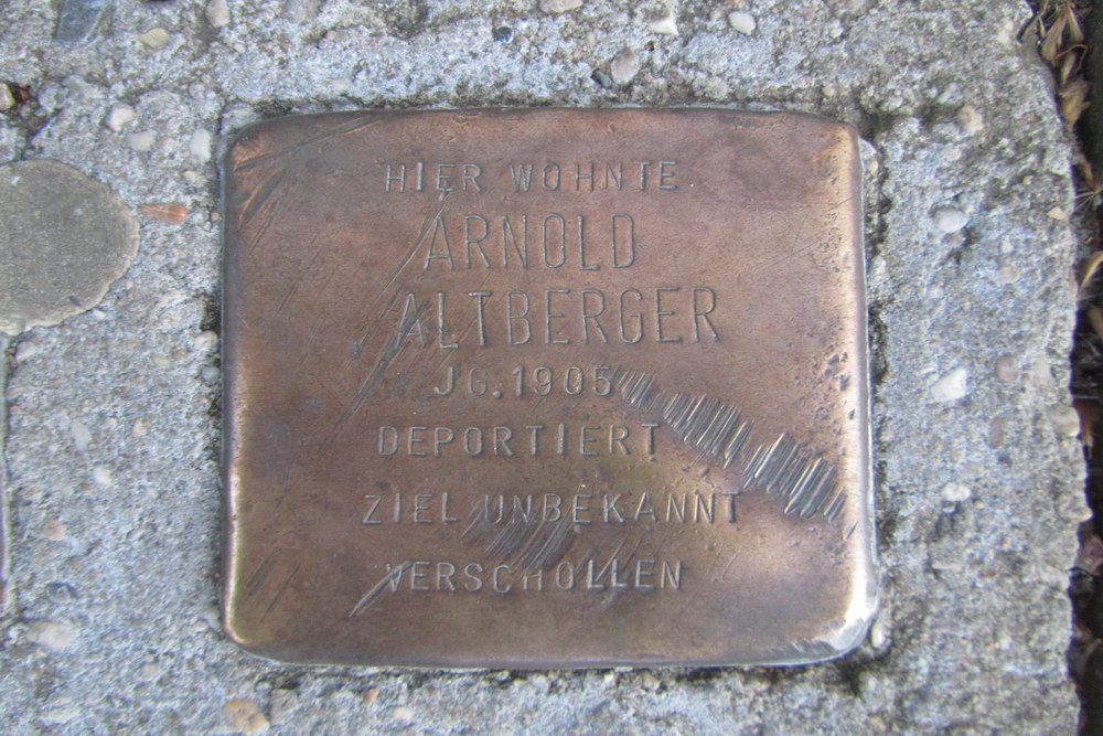 Stolpersteine Aachener Straße 443 #2