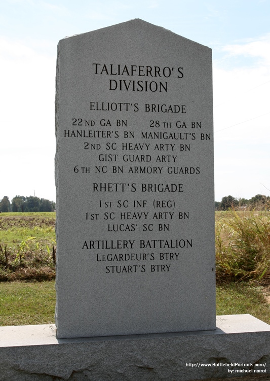 William Taliaferro's Division Monument #1
