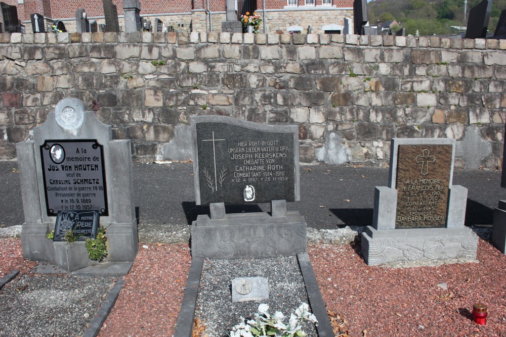Belgian Graves Veterans Gemmenich Churchyard #2
