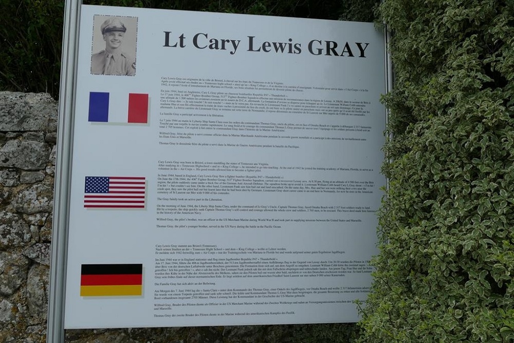 Memorial 2nd Lt Cary Lewis Gray #1