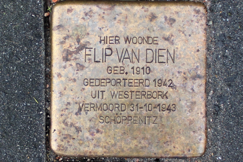 Stolpersteine Zaalbergstraat 15A #2