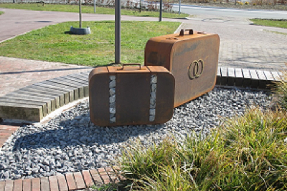 Jewish Monument Delfzijl Station #2