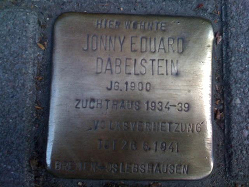 Stumbling Stone Osterstrae 162