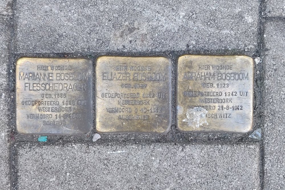 Stolpersteine Krugerplein 1