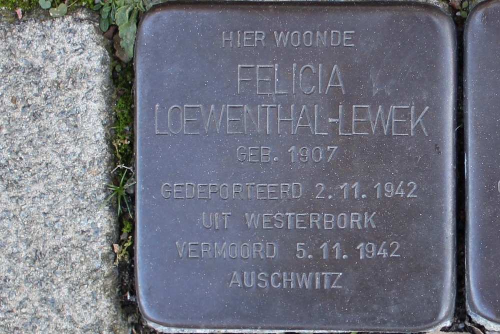 Stolpersteine Jan Luykenstraat 14 #2