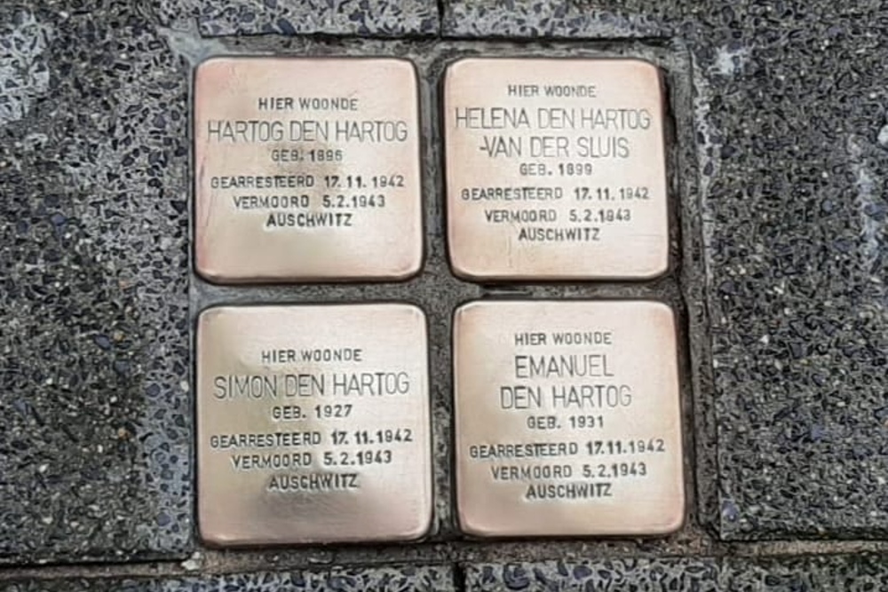 Stumbling Stones Adriaan Volkersingel 25 #1