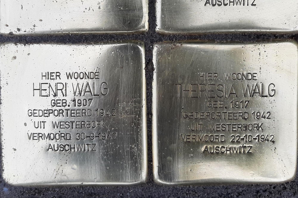 Stolpersteine Nolensstraat 31 b #3