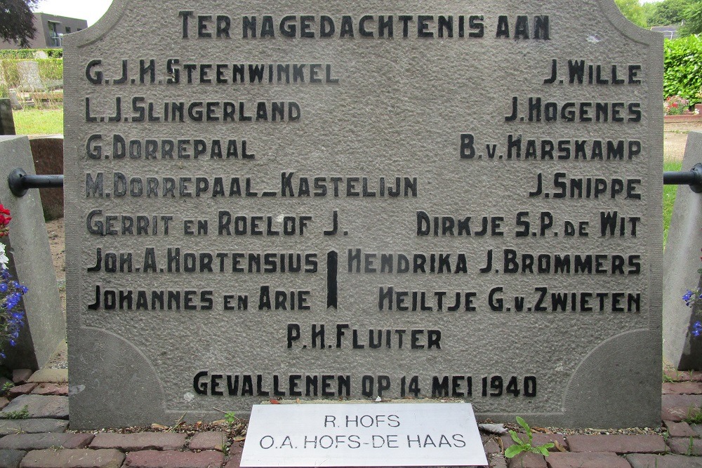 Oorlogsmonument Koudekerk aan den Rijn #2