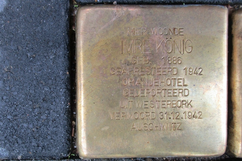 Stolpersteine Van Heutszstraat 26 #2