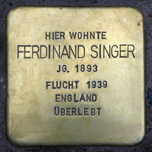 Stolpersteine Essener Straße 24 #2