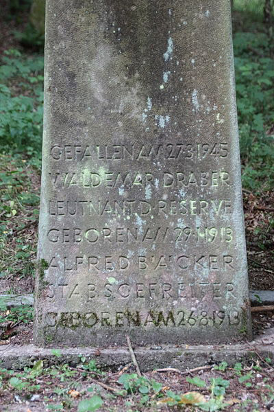 Field Grave German Soldiers #2