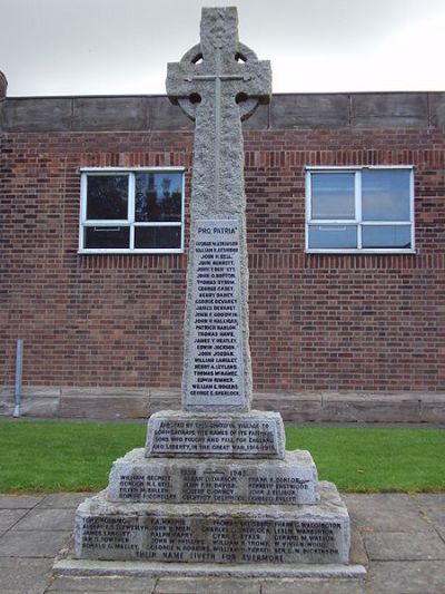 War Memorial Upton #2