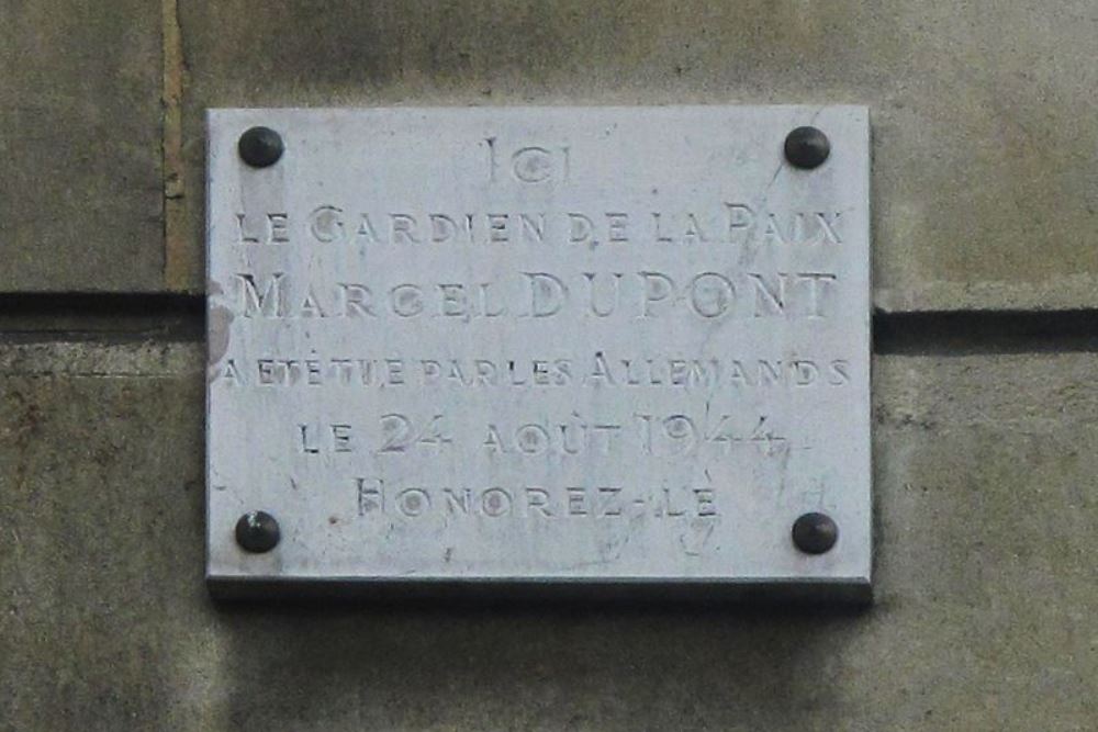 Memorials Victims Liberation of Paris #3